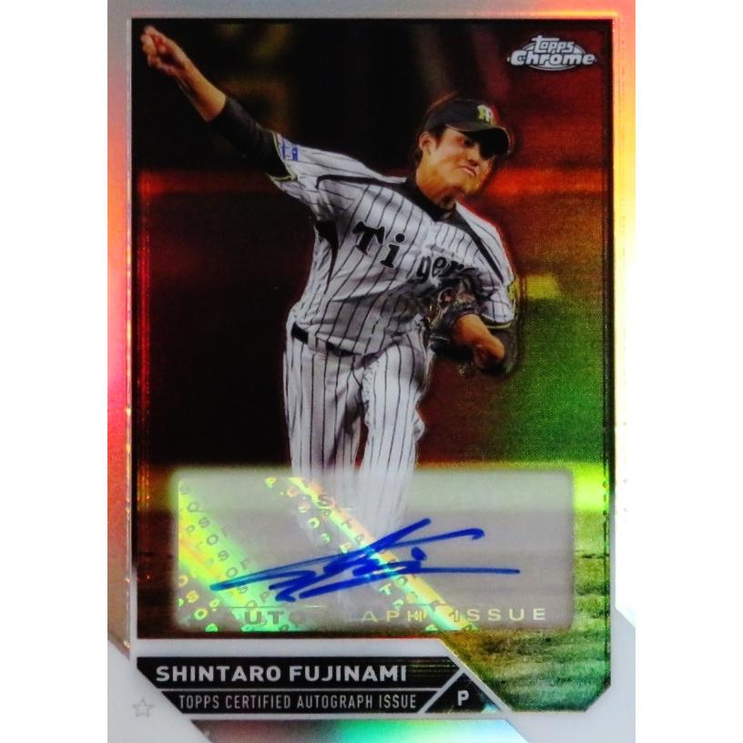 【藤浪晋太郎/阪神タイガース】2023 Topps Chrome NPBベースボールカード [直筆サインカード]｜jambalaya｜02