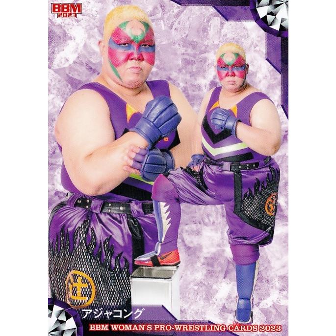 10 【アジャコング】BBM 女子プロレスカード 2023 レギュラー