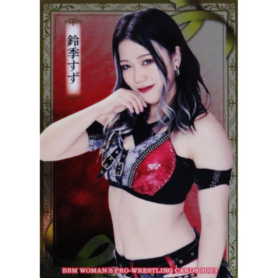BBM 鈴季すず 女子プロレスカード 直筆サイン入り 2020BBM 女子プロレス 鈴季すず 直筆サインカード 95枚限定!!