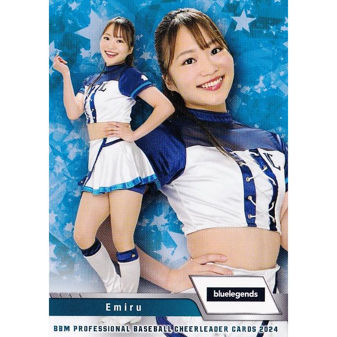 B02 【Emiru (西武/bluelegends)】BBM プロ野球チアリーダーカード2024 