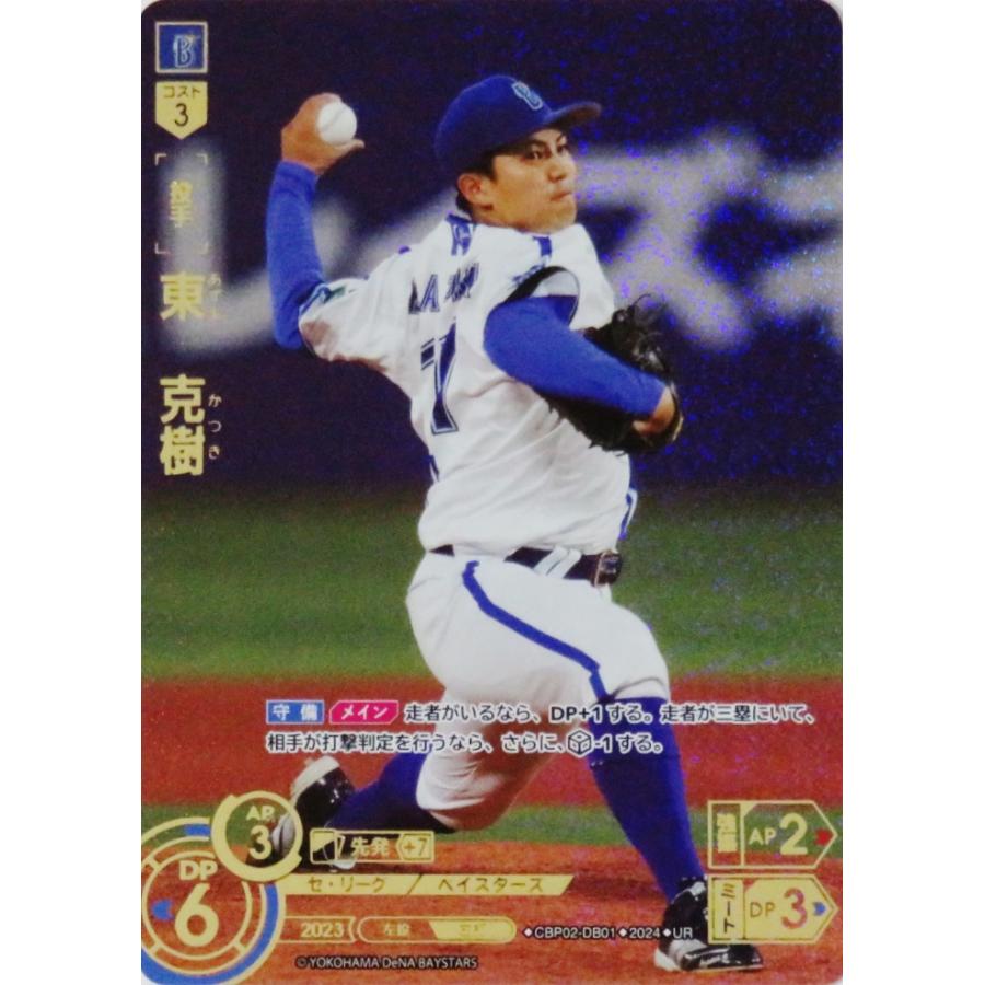 1 【東克樹/横浜DeNAベイスターズ】2024 ブシロード プロ野球 1 【東克樹/横浜DeNAベイスターズ】2024 ブシロード プロ野球