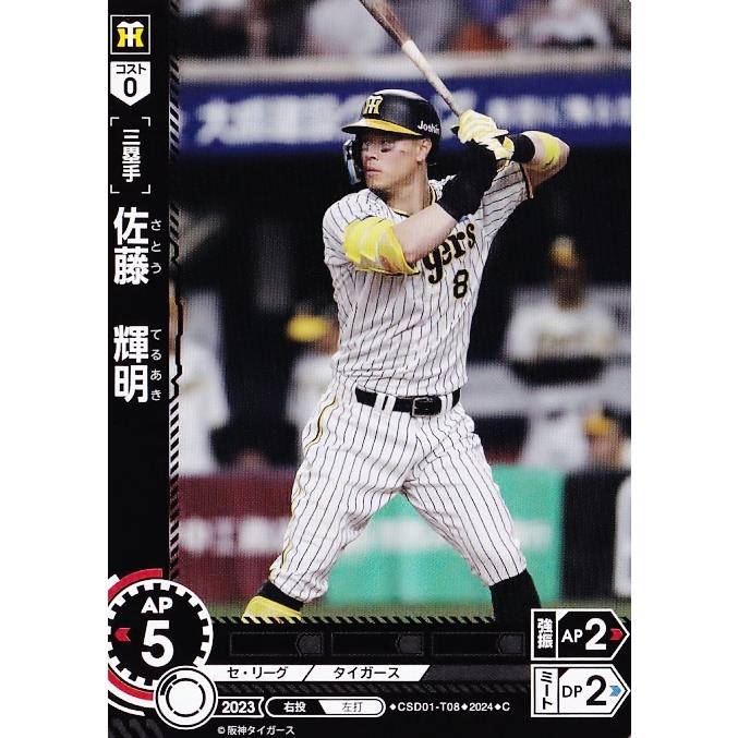 8 【佐藤輝明】2024 ブシロード プロ野球DREAM ORDER 阪神 8 【佐藤輝明】2024 ブシロード プロ野球DREAM ORDER 阪神