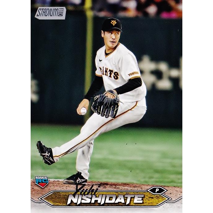 67 【西舘勇陽(ROOKIE)/読売ジャイアンツ】2024 Topps NPB
