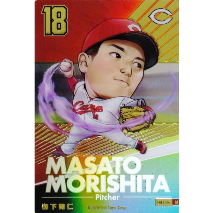 C-01【森下暢仁/広島東洋カープ】バンダイ 2024 プロ野球