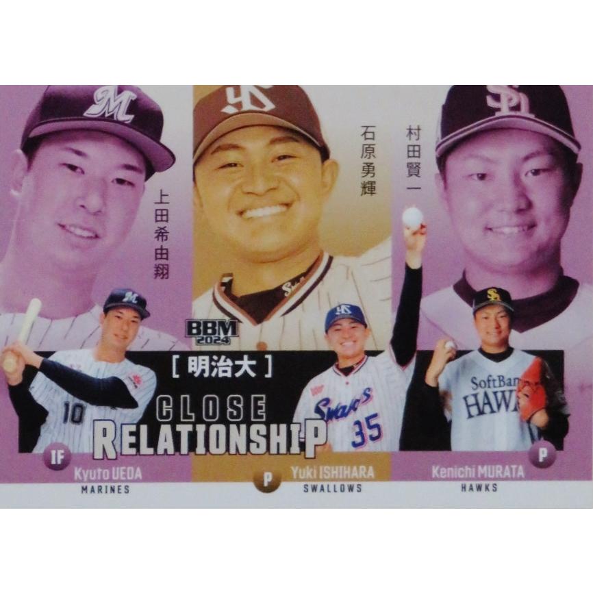 CR6 【上田希由翔/石原勇輝/村田賢一】BBM2024 ルーキーエディション 