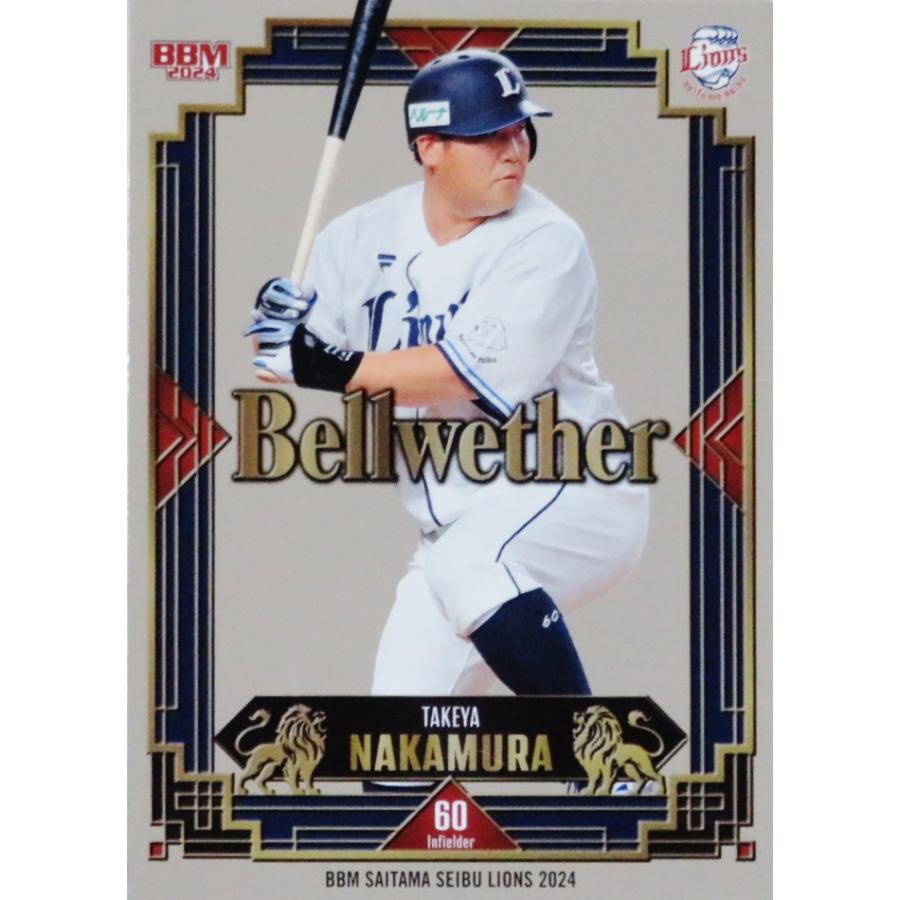 BE8 【中村剛也】BBM 埼玉西武ライオンズ 2024 インサート [Bellwether