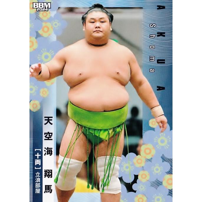61 【天空海 翔馬】BBM2024 大相撲カード レギュラー : スポーツカード
