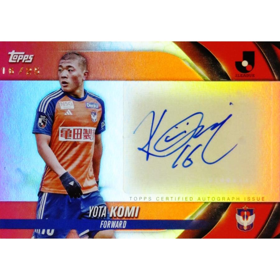 小見洋太/アルビレックス新潟】2024 Topps Jリーグ フラッグシップ