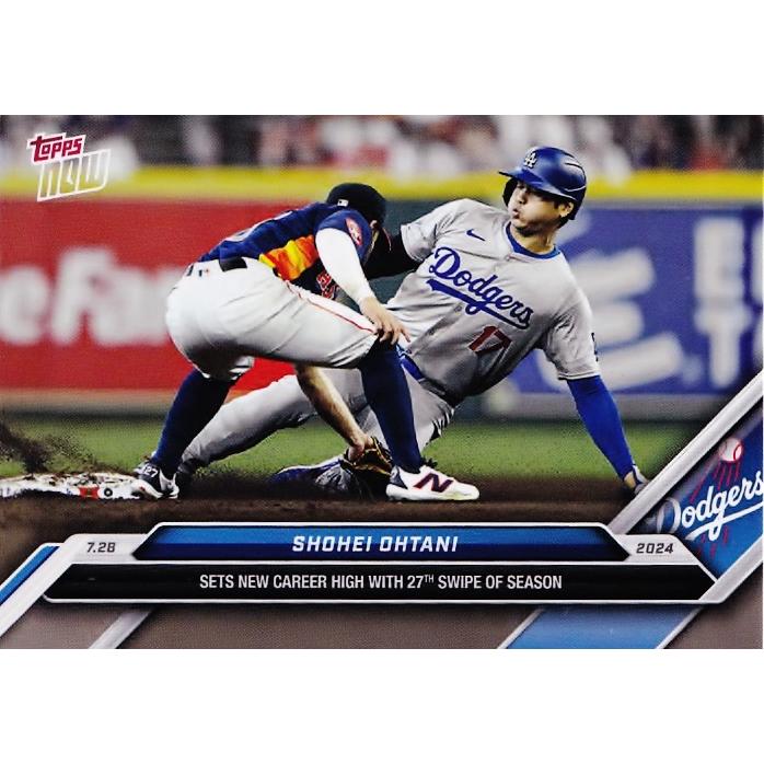 487【大谷翔平/ドジャース】2024 MLB TOPPS NOW [2024.7.28 487【大谷翔平/ドジャース】2024 MLB TOPPS NOW [2024.7.28
