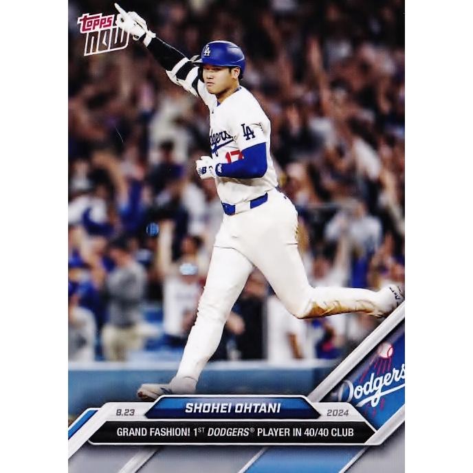 584【大谷翔平/ドジャース】2024 MLB TOPPS NOW [2024.8.23 584【大谷翔平/ドジャース】2024 MLB TOPPS NOW [2024.8.23