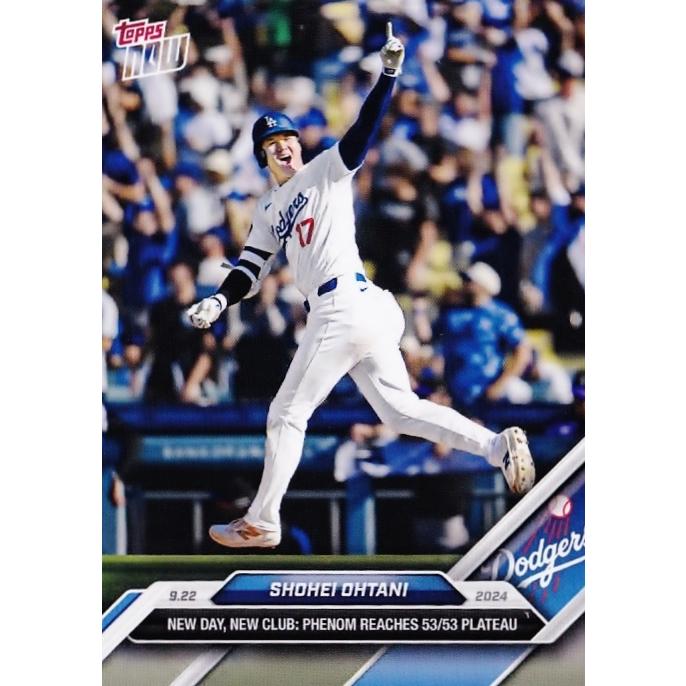 743【大谷翔平/ドジャース】2024 MLB TOPPS NOW [2024.9.22 743【大谷翔平/ドジャース】2024 MLB TOPPS NOW [2024.9.22