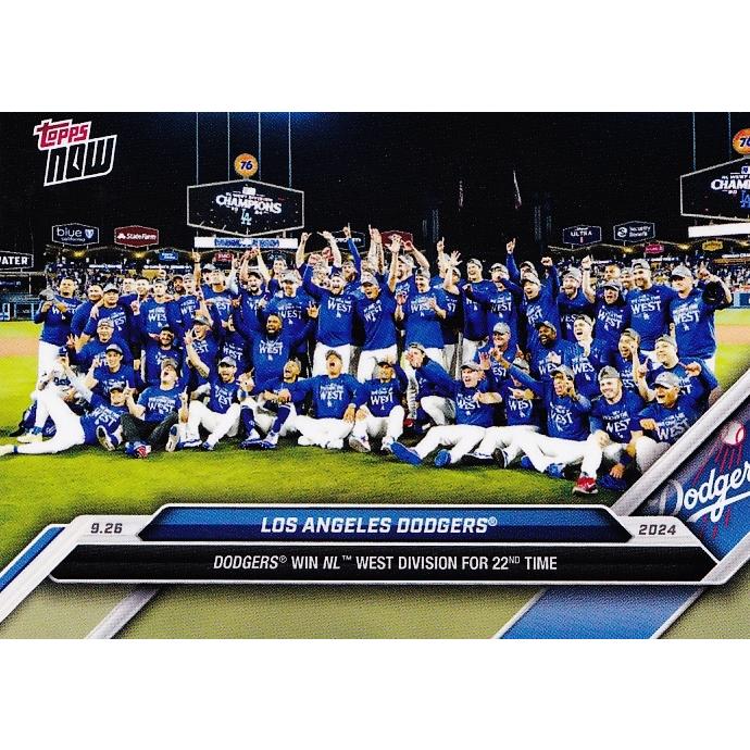 758【ドジャース(大谷翔平)】2024 MLB TOPPS NOW [2024.9.26 