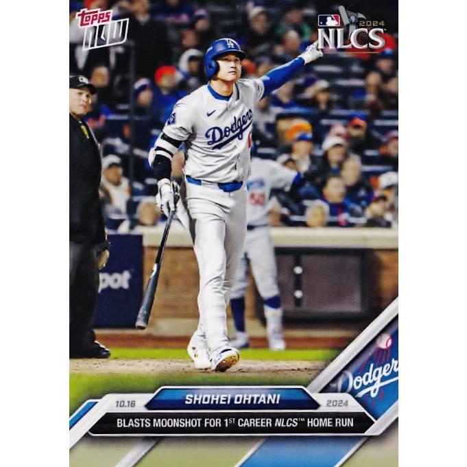 839【大谷翔平/ドジャース】2024 MLB TOPPS NOW [2024.10.16] ナ