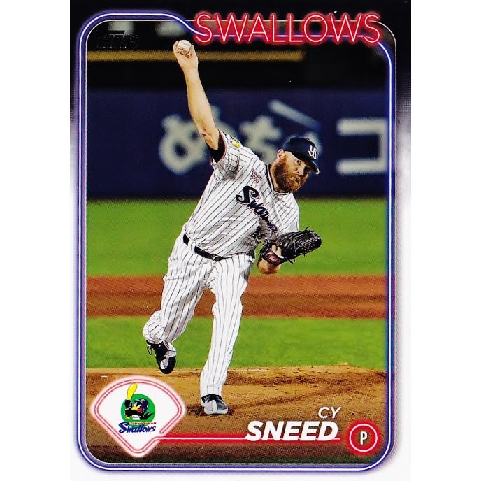 116 【サイスニード/東京ヤクルトスワローズ】Topps 2024 NPB 116 【サイスニード/東京ヤクルトスワローズ】Topps 2024 NPB