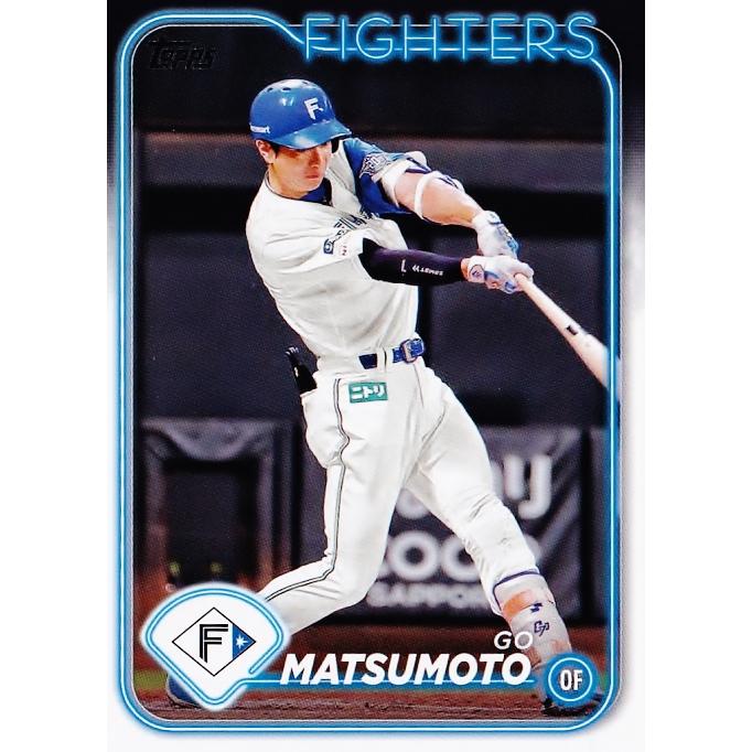 172 【松本剛/北海道日本ハムファイターズ】Topps 2024 NPBベース 
