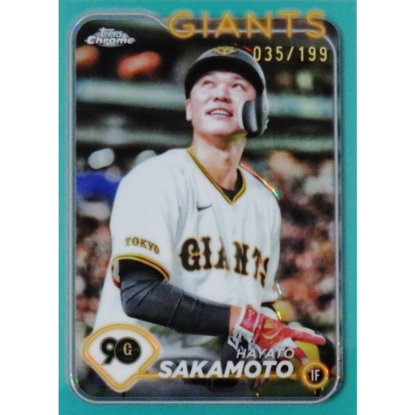 坂本勇人/読売ジャイアンツ】2024 Topps Chrome NPBベースボール 坂本勇人/読売ジャイアンツ】2024 Topps Chrome NPBベースボール