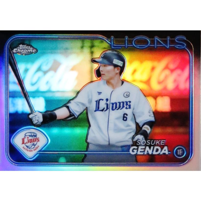 180 【源田壮亮/埼玉西武ライオンズ】2024 Topps Chrome NPBベース