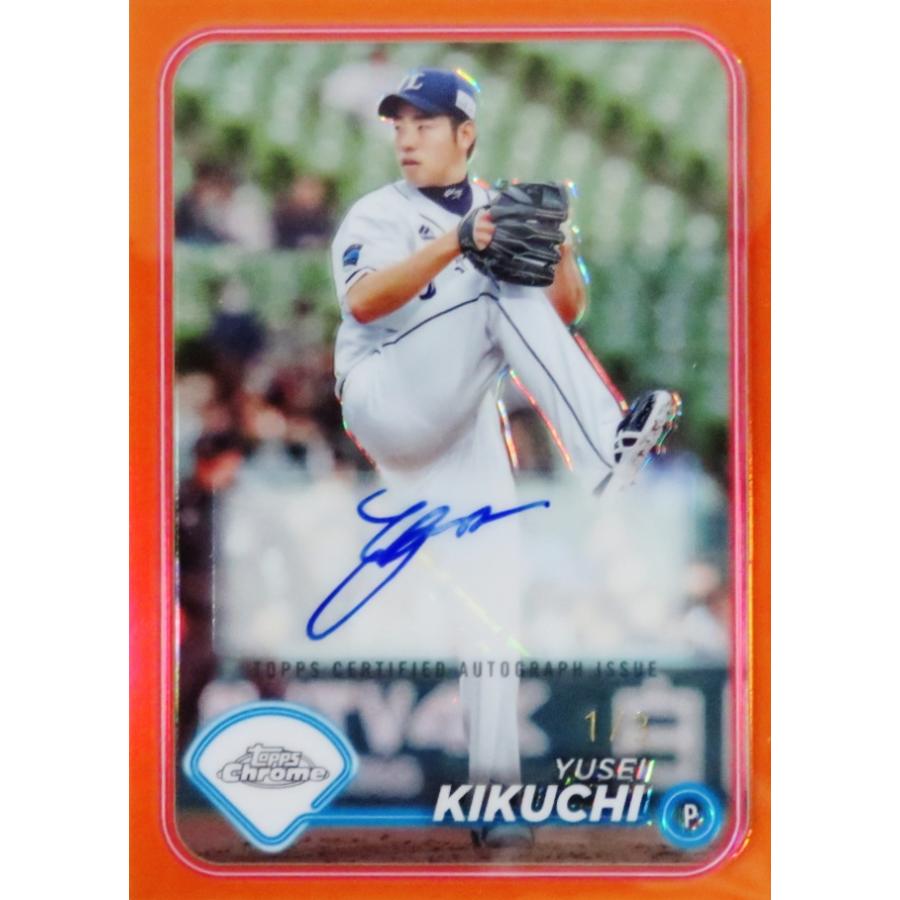 菊池雄星/埼玉西武ライオンズ】2024 Topps Chrome NPBベース 菊池雄星/埼玉西武ライオンズ】2024 Topps Chrome NPBベース
