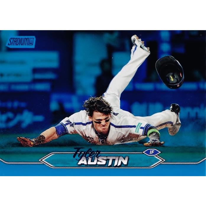 【T.オースティン/横浜DeNAベイスターズ】2024 Topps NPB Stadium Club [BASE/ブルーパラレル] 150枚 ...