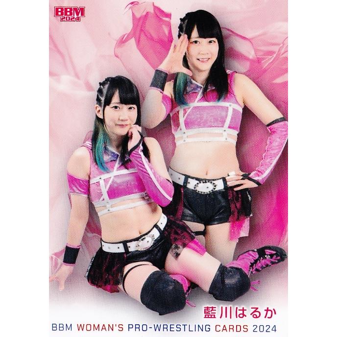 1 【藍川はるか】BBM 女子プロレスカード 2024 レギュラー : スポーツ
