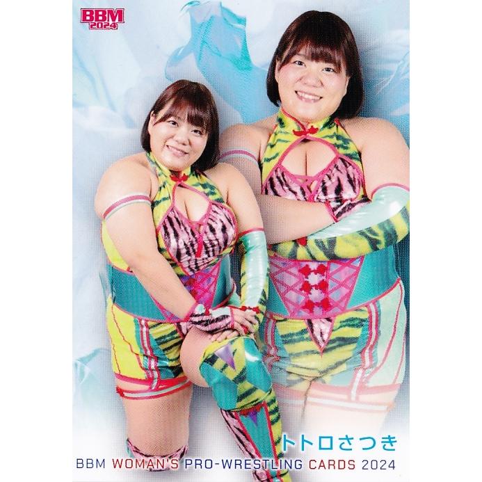 80 【トトロさつき】BBM 女子プロレスカード 2024 レギュラー