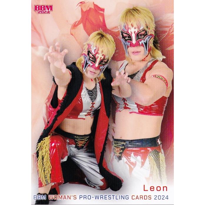 151 【Leon】BBM 女子プロレスカード 2024 レギュラー : スポーツ