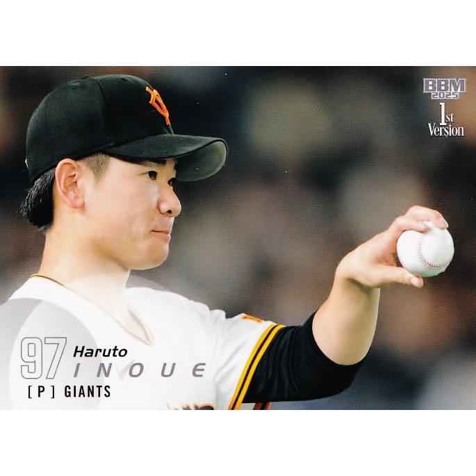 10 【井上温大/読売ジャイアンツ】2025 BBM ベースボールカード 1st