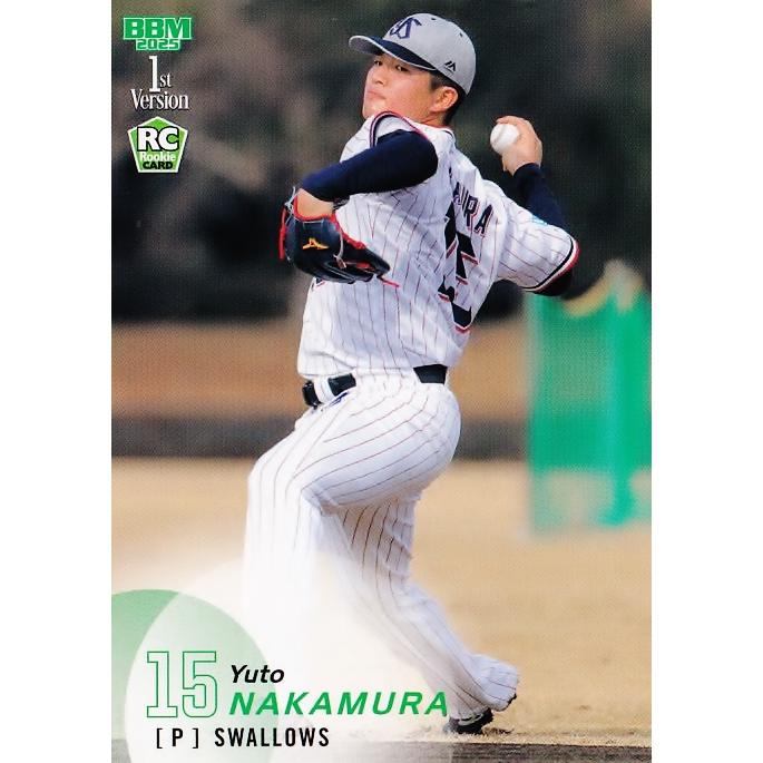 131 【中村優斗(ROOKIE)/東京ヤクルトスワローズ】2025 BBM ベース 