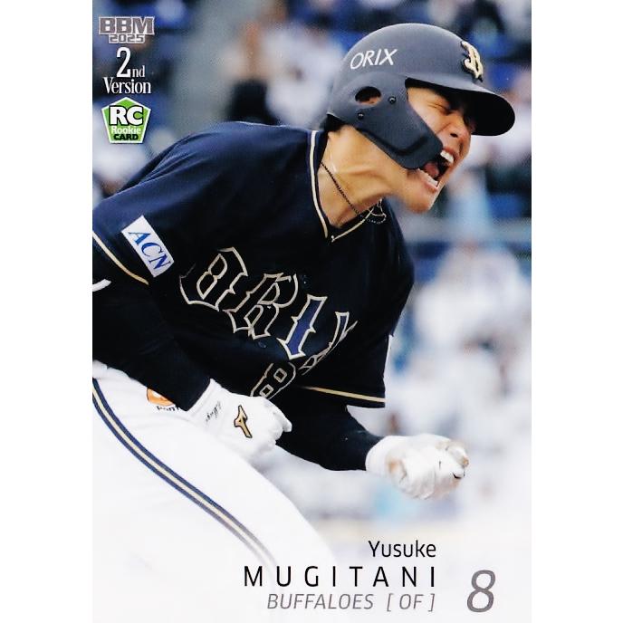 569 【麦谷祐介(ROOKIE)/オリックス・バファローズ】2025 BBM ベース