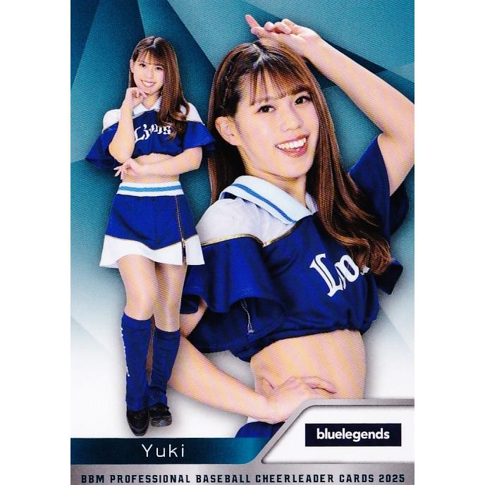 B09 【Yuki (西武/bluelegends)】BBM プロ野球チアリーダーカード2025