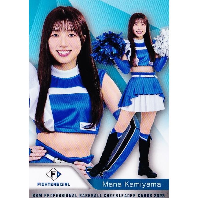 F04 【上山真奈 (日本ハム/FIGHTERS GIRL)】BBM プロ野球チアリーダー