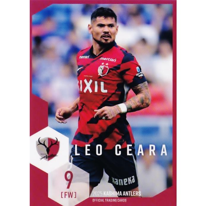 8 【レオ セアラ】[クラブ発行]2025 鹿島アントラーズ オフィシャル