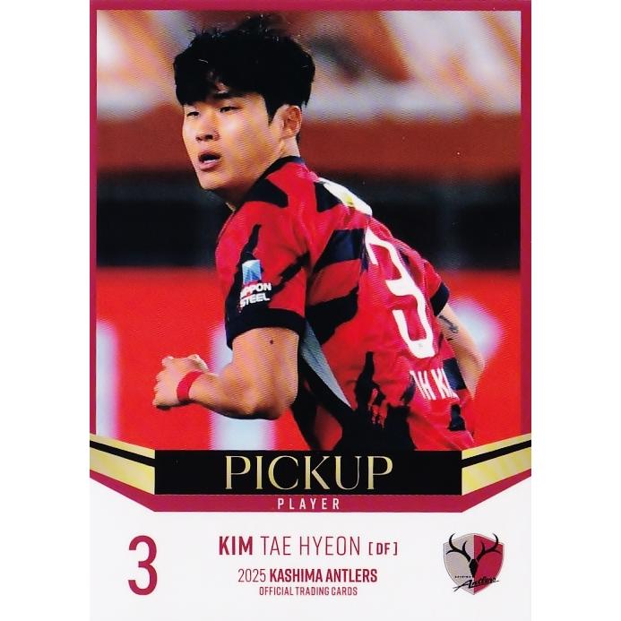 44 【キム テヒョン】[クラブ発行]2025 鹿島アントラーズ オフィシャル