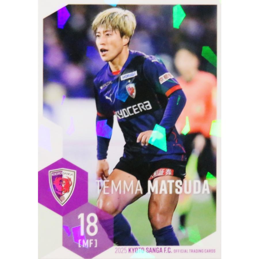 16 【松田天馬】[クラブ発行]2025 京都サンガFC オフィシャルカード