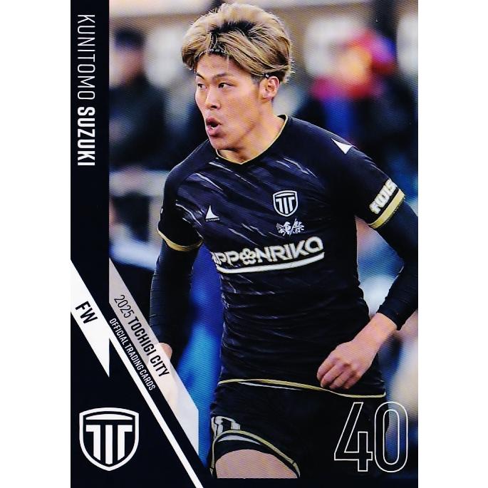 31 【鈴木国友】[クラブ発行]2025 栃木シティ オフィシャルカード