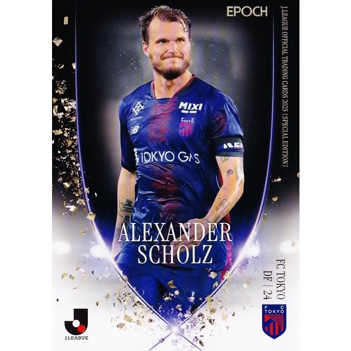30 【アレクサンダー ショルツ/FC東京】2025 Jリーグオフィシャル