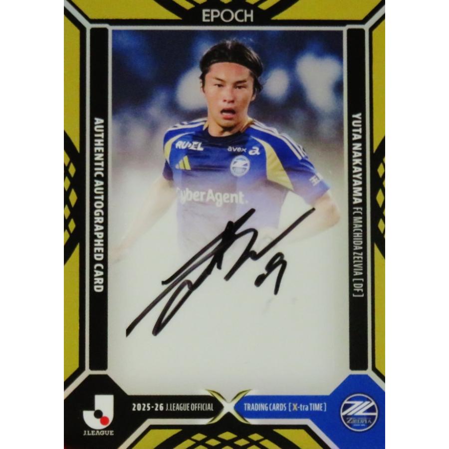 中山雄太/FC町田ゼルビア】エポック 2025-26 Jリーグオフィシャル
