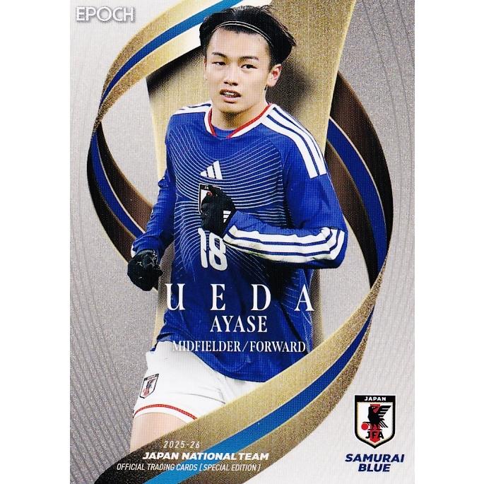 19 【上田綺世/フェイエノールト】エポック2025-26 サッカー日本代表