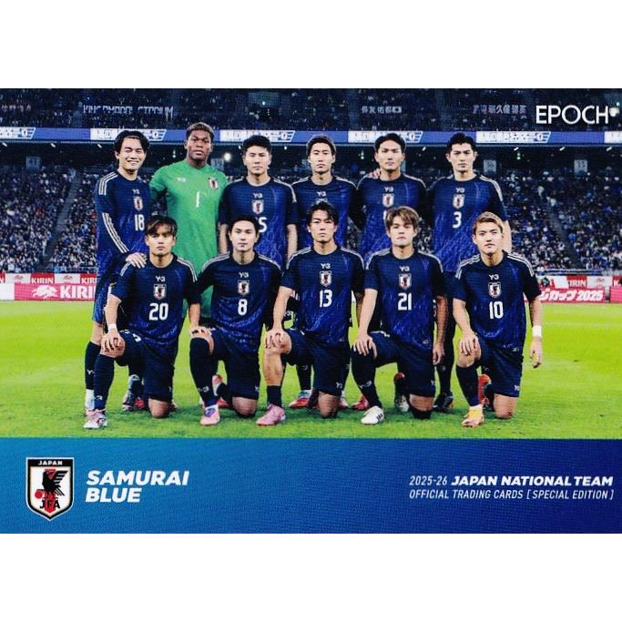 63 【チェックリスト】エポック2025-26 サッカー日本代表 スペシャル