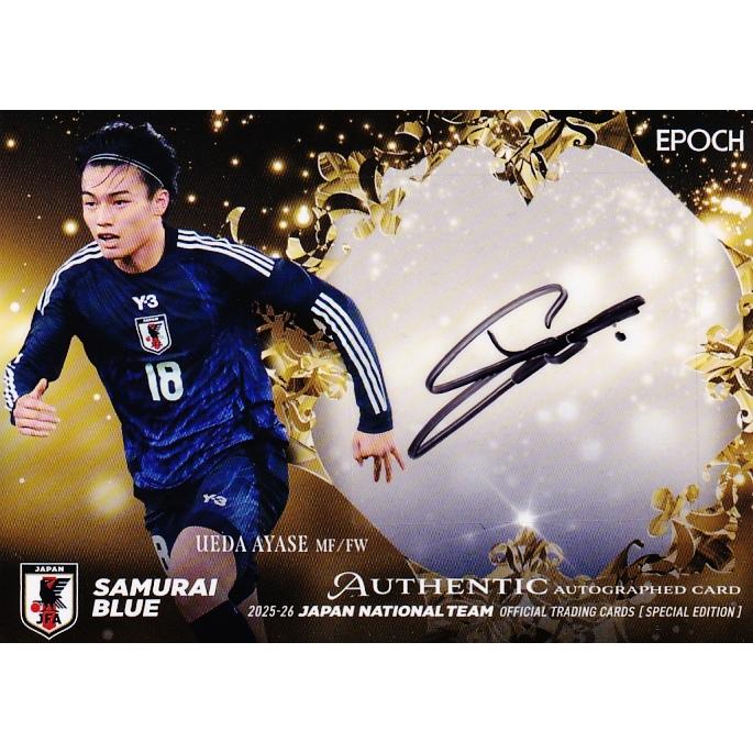上田綺世/フェイエノールト】エポック 2025-26 サッカー日本代表