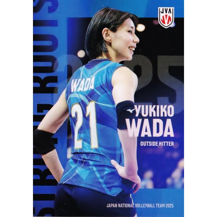 58 【和田由紀子】2025 バレーボール女子日本代表 トレーディング