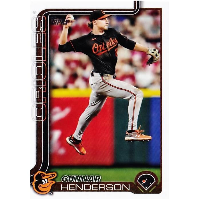 65 【Gunnar Henderson/Baltimore Orioles】2025 Topps Baseball