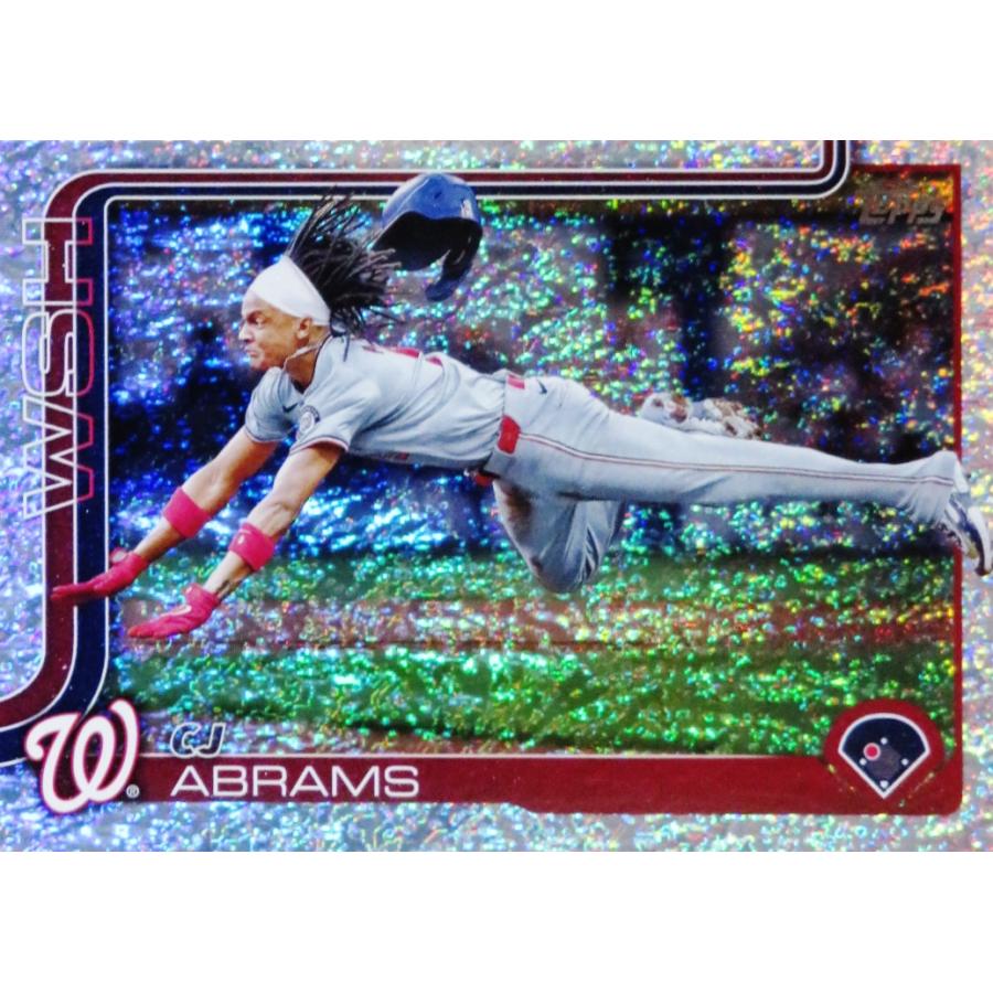 122 【CJ Abrams/Washington Nationals】2025 Topps Baseball Series 1