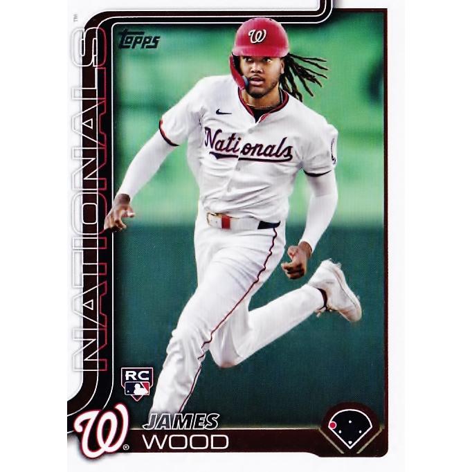181 【James Wood(ROOKIE)/Washington Nationals】2025 Topps Baseball