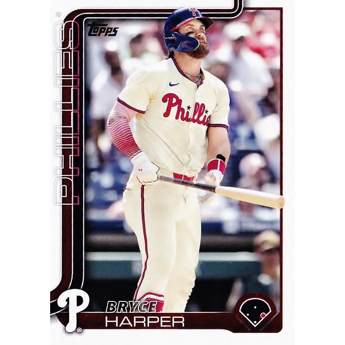 250 【Bryce Harper/Philadelphia Phillies】2025 Topps Baseball 