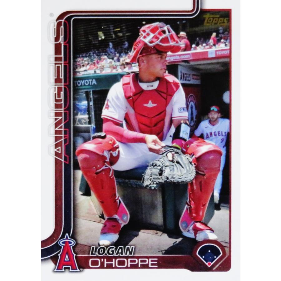 308 【Logan O'Hoppe/Angels】2025 Topps Baseball Series 1 MLB World