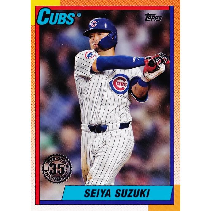 T90-77【鈴木誠也/Chicago Cubs】2025 Topps Baseball Series 1 MLB
