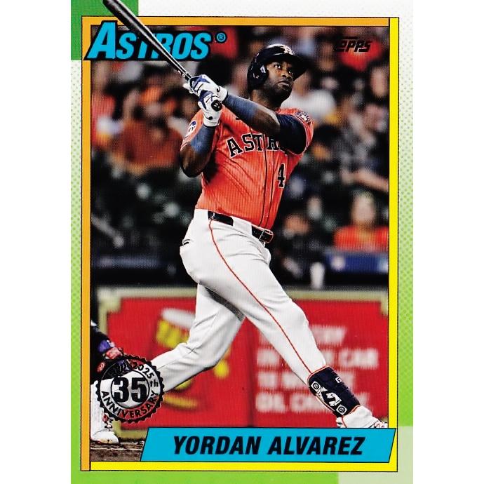 T90-82【Yordan Alvarez/Houston Astros】2025 Topps Baseball Series 