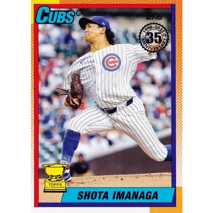 T90-85【今永昇太/Chicago Cubs】2025 Topps Baseball Series 1 MLB 