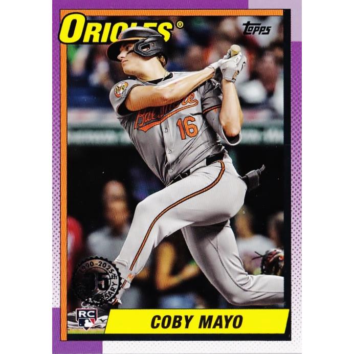T90-93【Coby Mayo(ROOKIE)/Baltimore Orioles】2025 Topps Baseball 